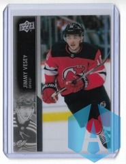 2021-22 Upper Deck Extended Jimmy Vesey Clear Cut #596 - Devils